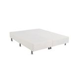 Cama Box Base King Light Tecido White (186x198x24) - Ortobom