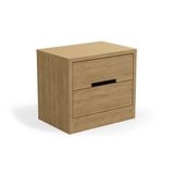 Mesa Cabeceira Infantil S822 C/ 2 Gavetas Freijó - Kappesberg