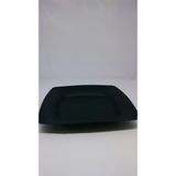 20 Prato Quadrado Preto Plástico Melhor Preço