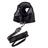 Coleira Para Cães Colete Aerado Preto Pp