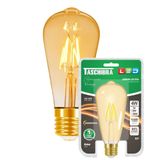 Lâmpada Led Filamento St64 E27 Dimerizavel Taschibra 110v