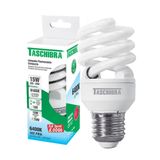 Lâmpada Compacta Eletrônica Taschibra Espiral 15w E27 6400k 220v