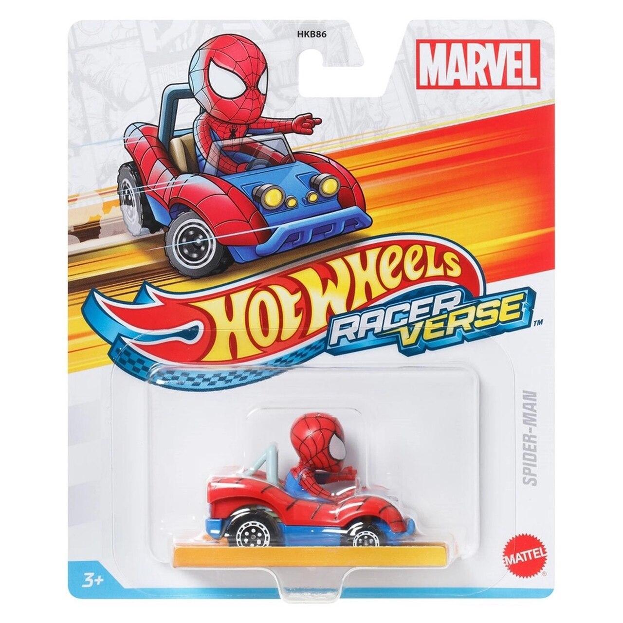 Hot Wheels Carrinho Colecionável Homem Aranha Mattel - Hkb86