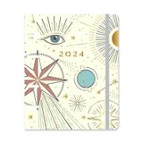 Planner Argolado 2024 - Cícero - Astral Semanal A6 Branco