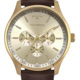 Relógio Technos Masculino Steel Dourado - 6p29ajn/0d