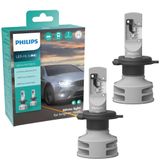 Par Lâmpada Philips Led Ultinon Pro5100 Hl H4 13,2v 12w P43t