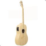 Violão Aço Eletrico Memphis All Solid Bamboo Naturale