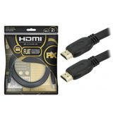 Cabo Hdmi Macho X Macho 2.0 4k Hdr Flat 2 Metros