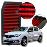 Filtro Ar Esportivo Renault Sandero 1.0 12v 3 Cilindros Flex