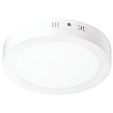 Luminária Teto Sobrepor Redonda 30x30 Led Branco Frio 24w