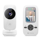 Babá Eletrônica Motorola Vm481 Monitor Vídeo Bebê Tela 2 Pol