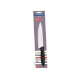 FACA CHEF 7 PLENUS PRETO LAMINA DE ACO INOX E CABO DE POLIPROPILENO TRAMONTINA