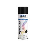 Tinta Aerossol Alta Temperatura 350ml - Tekbond Preto Brilhante