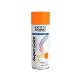 Tinta Aerossol Fluorescente 350ml - Tekbond Laranja