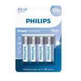 Pilha Alcalina Aa Cartela C/4 Unidades Philips