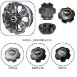 Calota Gm Roda S10 Lt Ltz 2012 2013 2014 2015 2016 Preto