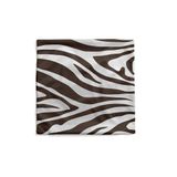 Capa Para Almofada Decorativa Animal Print Zebra 45x45cm