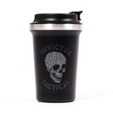 Copo Térmico Racon Skull 350ml Com Tampa Camping Invictus