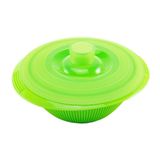 Tigela De Silicone Cozimento Vapor Legumes Verde Silikomart