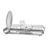 Escorredor De Louças Deslizante Bandeja Inox 57x26cm Schmitt