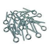 100 Pitão Parafuso Gancho Para Bucha 12mm - Starfer