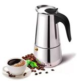 Cafeteira Italiana Inox Expresso Manual 200ml 4 Xícaras Café