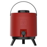 Botijão Térmico Maxitermo 8l Termolar Vermelho Energy Único