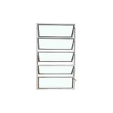 Vitro Basculante Branco 100 X 60 Vidro Liso