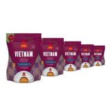 Café Moído Importado, 5 Pacotes De 250g, Delta, Vietnam