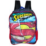 Mochila Escolar De Alças Superman Dc Comics Infantil Meninos