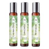 Kit 3 Perfumes Spray 10ml Feminino - Cítrico E Refrescante