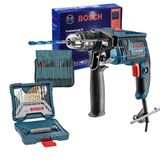 Furadeira De Impacto 650w Bosch Gsb13re Gsb 13 Prof + Acess