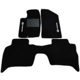 Tapete Automotivo Nissan Frontier Carpete Base Pinada