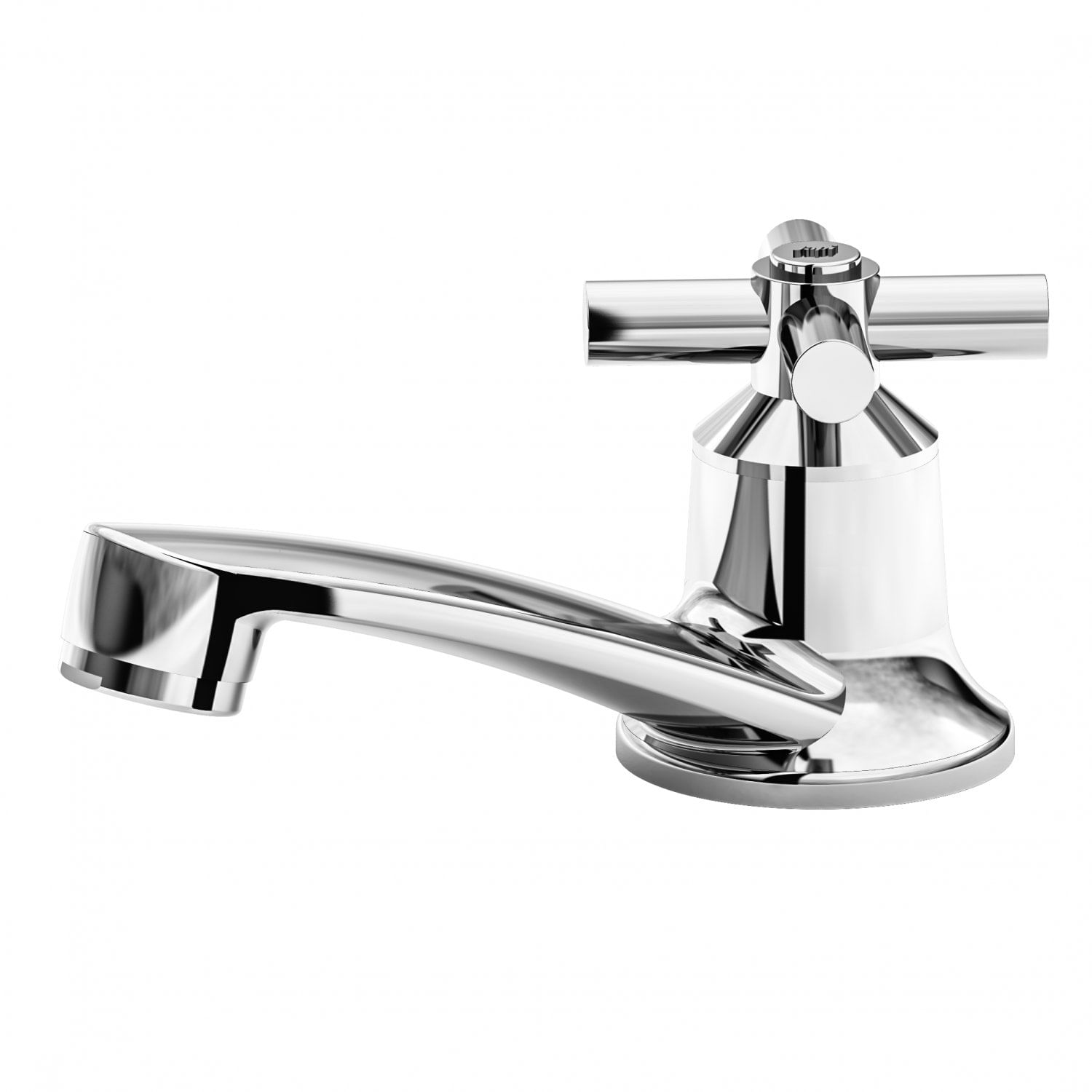 Torneira de Mesa para Lavatório ABS 1/4V DN15 ACAB P37 Japi Cromado