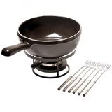 Conjunto Para Fondue De Queijo Emile Henry Em Cerâmica 9 Peças