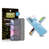 Kit Película De Privacidade + Capinha Motorola G53