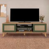 Rack Charlotte Com 180 Cm De Largura Para Tv De Até 75 Polegadas Artely