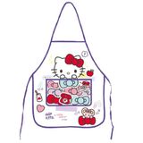 Avental Infantil Com Bolso Hello Kitty Leonora
