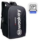 Mochila Escolar Notebook 17 Com Capa Chuva Motoboy Wu59