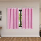Cortina Blackout 2,80 X 1,60 Voal Corta Luz Sala Quarto Rosa