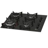 Cooktop Fischer 4Q Tc Fit Line Gas Mesa Vidro Bivolt
