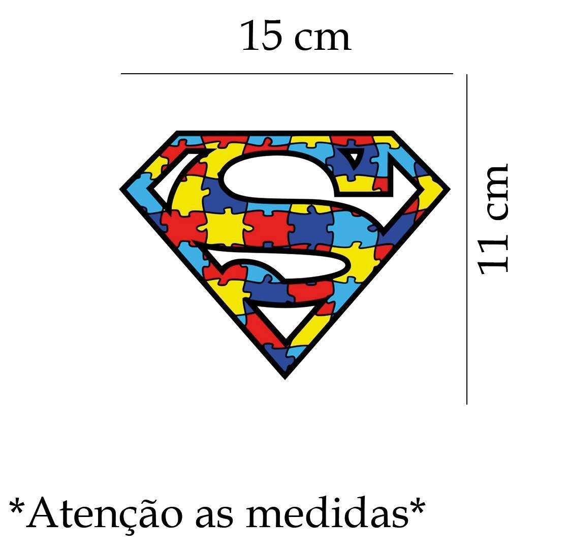 Adesivo Para Carro Autismo - Super Man