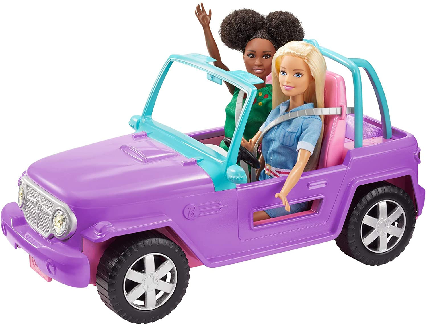 Barbie Veículo Off-road Com Rodas Rolamentos