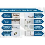 Cristaleira De Cozinha Americana C/ 2 Portas (2 C/vidro) C/ 2 Gavetas 71,5cm Branco/nature - Henn