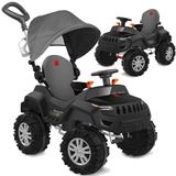 Carrinho De Passeio Pedal Bandeirante Superjipe Capota Preto