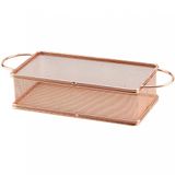 Cesta Retangular Dynasty Fry Em Aço Inox
