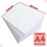 Papel Offset A4 Branco 200 Folhas Sulfite 180g Chambril Top