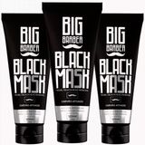 Kit 3x Removedor De Cravos Limpa Poros Black Mask Big Barber