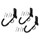Kit 3 Suporte Vertical Bicicletario Para Bike Anel Cadeado