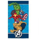 Toalha De Banho Infantil Aveludada Personagens - Vingadores